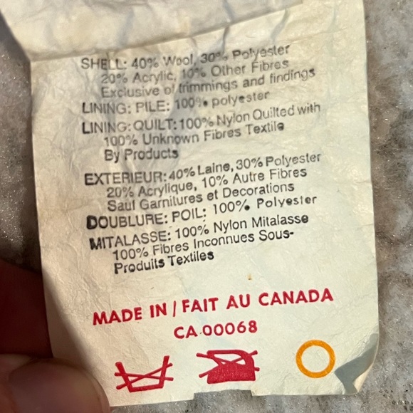 Vintage Sears 80s-90s Sherpa Style Wool Workwear Plaid Winter Jacket - Picture 5 of 5